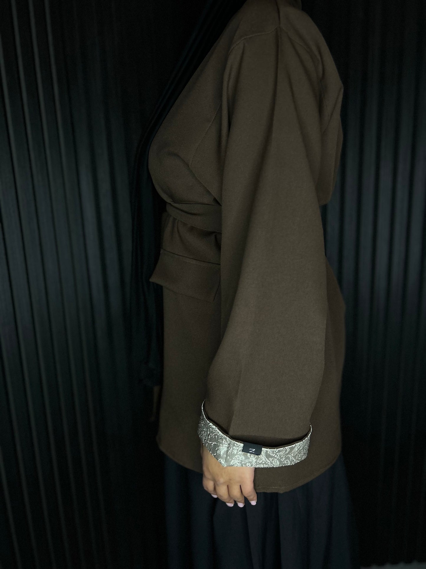 Brown X Beige Printed