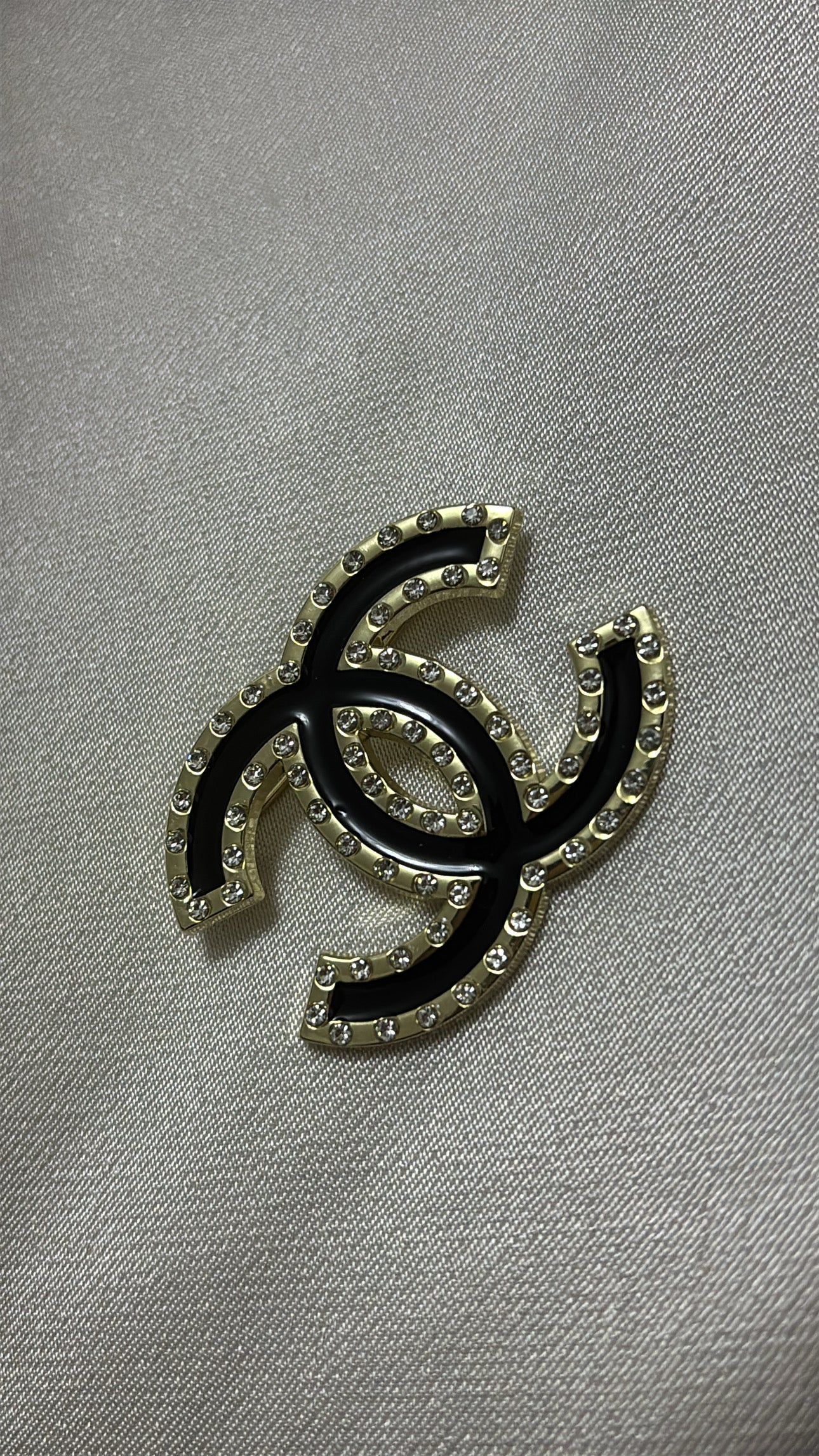 Black Chanel Broche