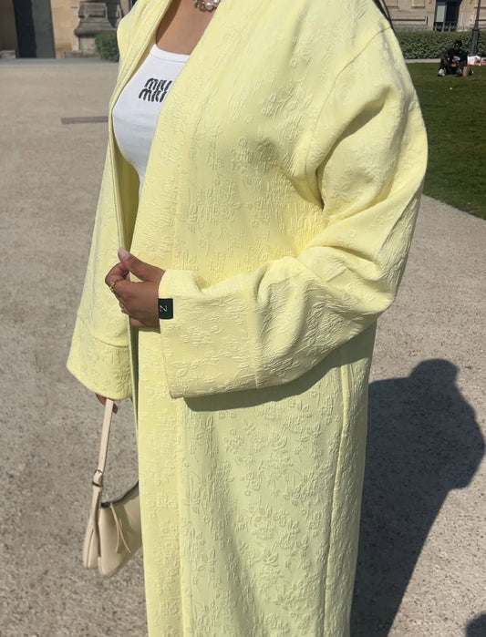 Butter yellow kimono