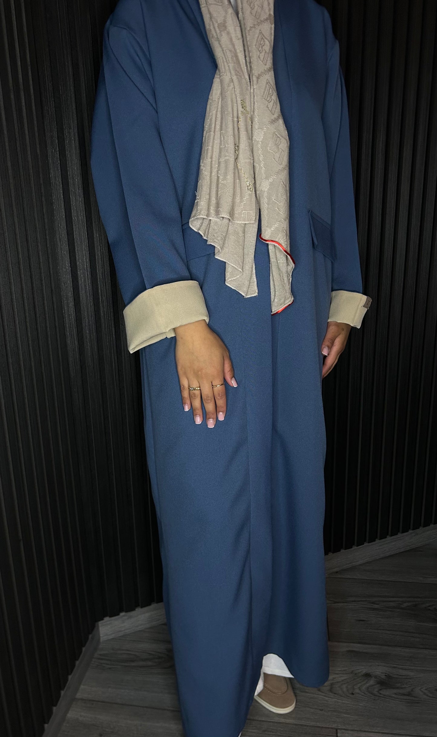 Blue x Beige Long