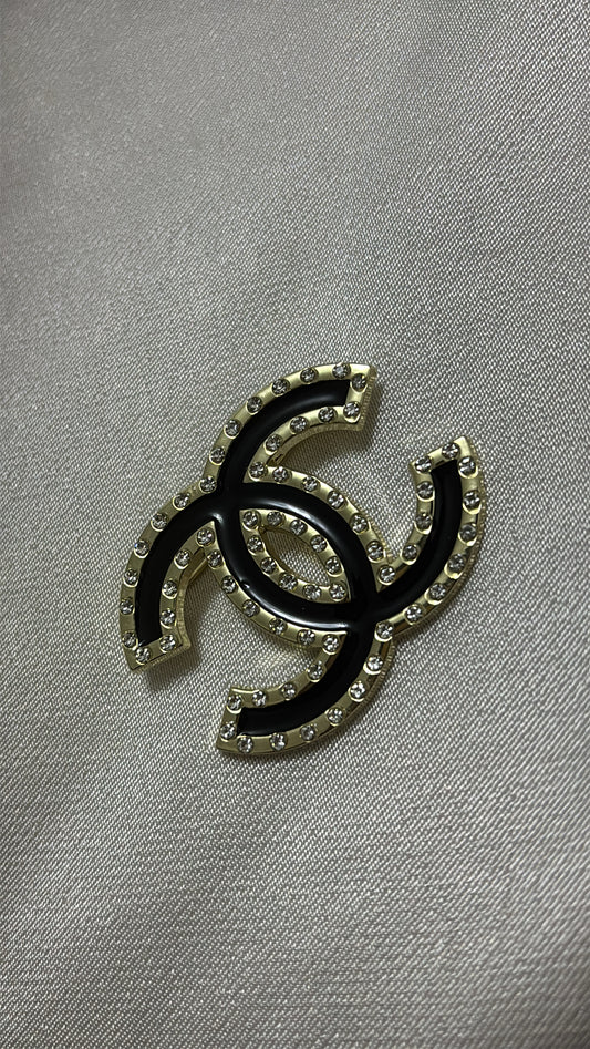 Black Chanel Broche