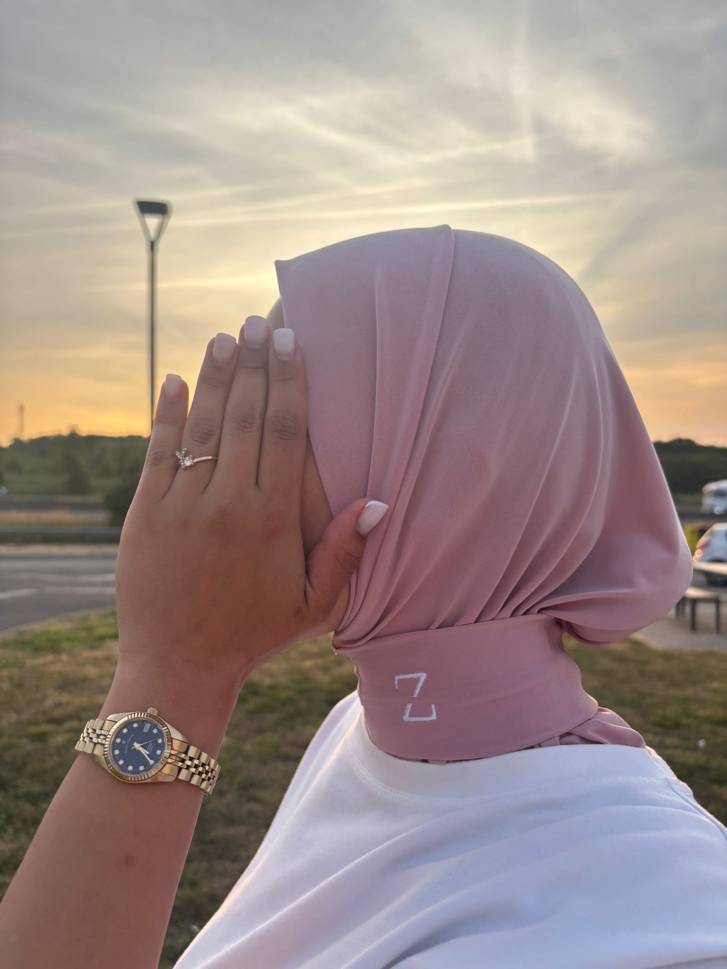 Blush x White